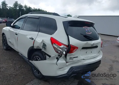 2020 Nissan Pathfinder Sl 4Wd z USA, uszkodzony, nr VIN 5N1DR2CM6LC599776